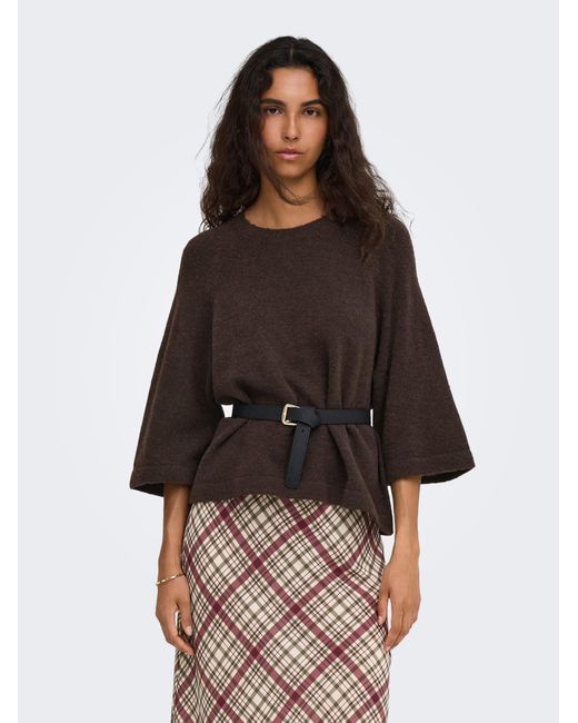 ONLY Brown Pullover Simoni