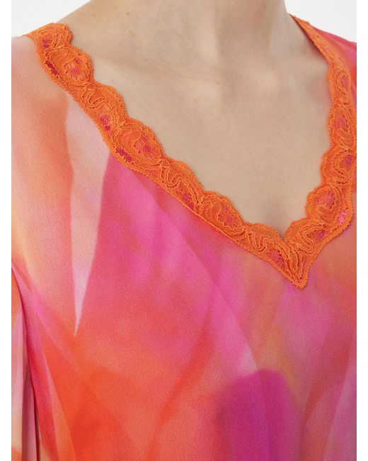 Ana Alcazar Pink Kleid Zeluna