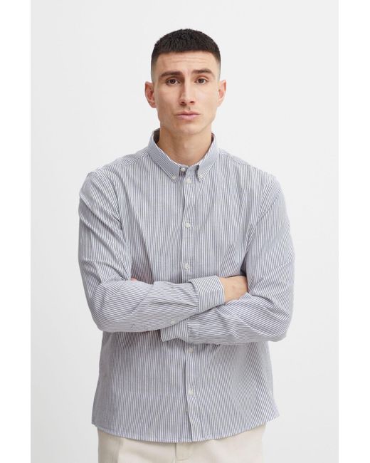 Solid Hemd Val in Gray für Herren