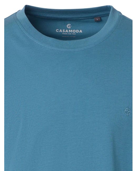 CASA MODA Shirt Basic in Blue für Herren