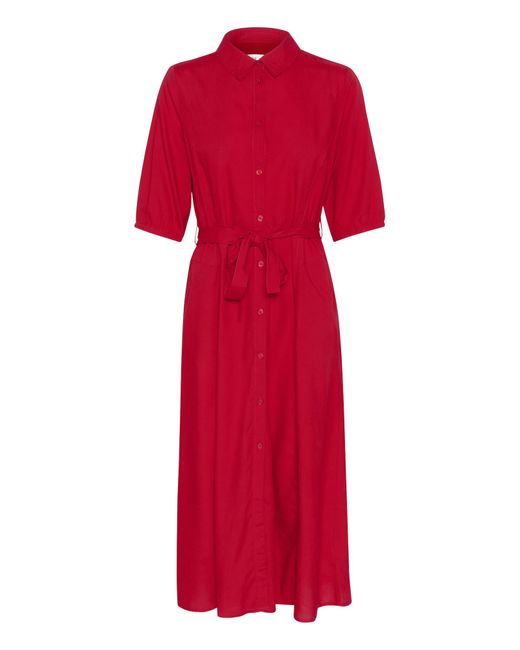 Cream Red Blusenkleid 'Tiah'