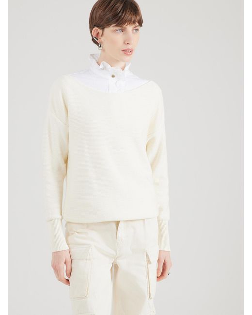/about You White Pullover Amanda
