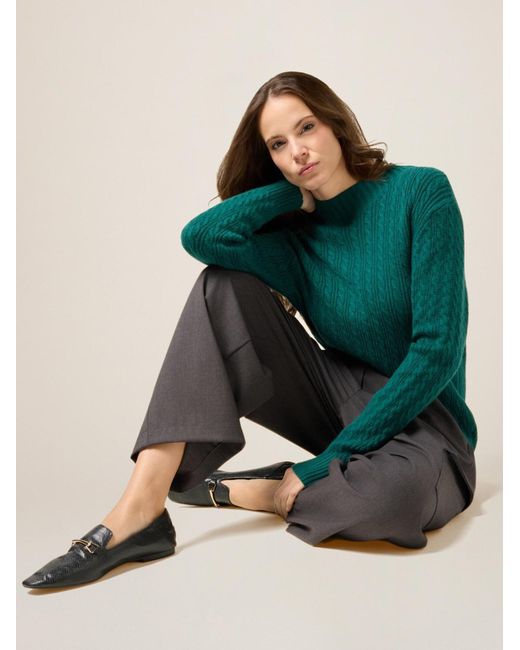 Oltre Green Pullover