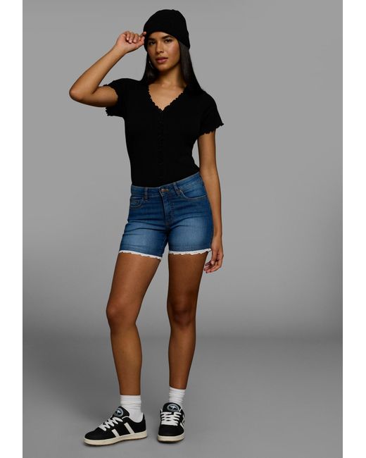 Kangaroos Blue Shorts