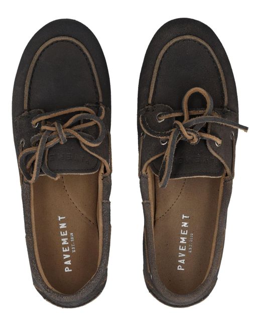 Pavement Brown Mokassin