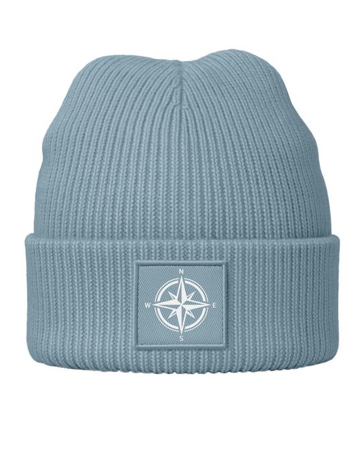 Neverless Mütze Windrose in Blue für Herren