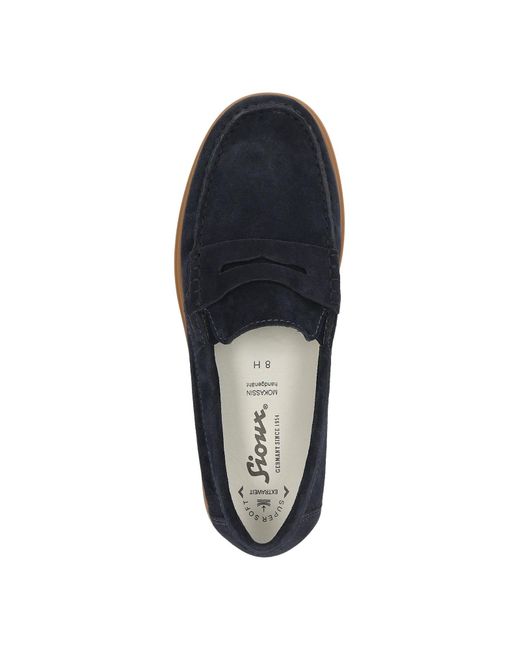 Sioux Slipper in Blue für Herren