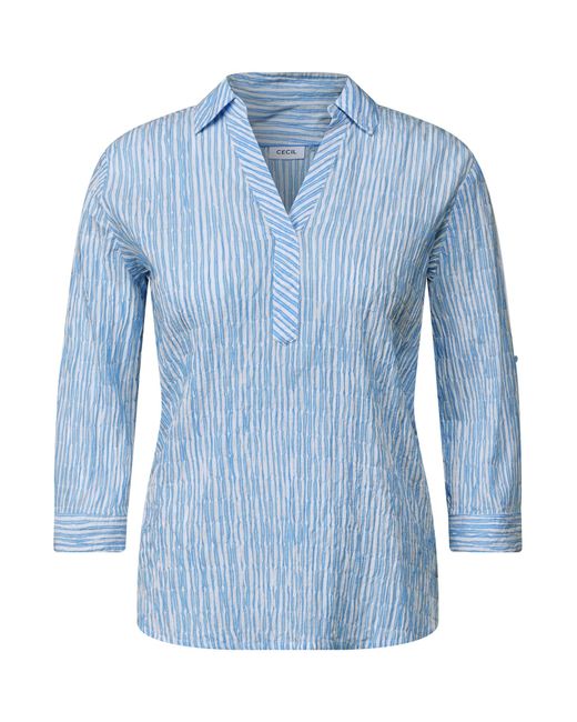 Cecil Blue Bluse