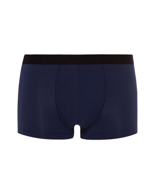 Hanro Trunks Micro Touch in Blue für Herren
