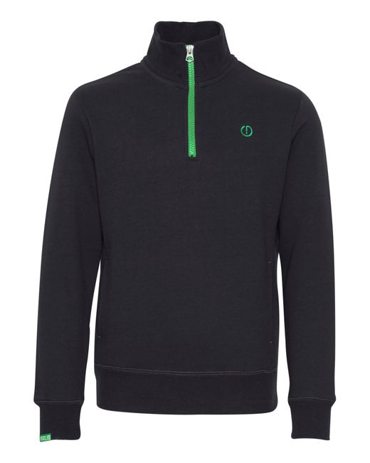 Solid Sweatshirt in Blue für Herren