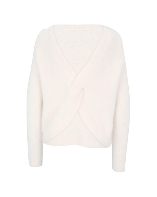 Zero White Pullover