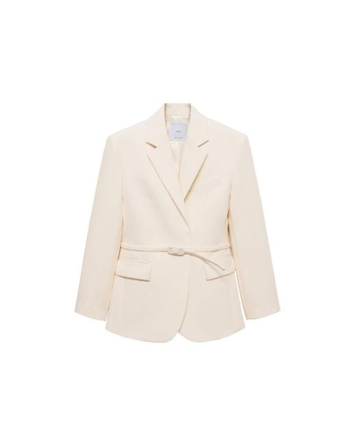 Mango White Blazer 'bianca'