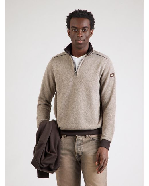 Bugatti Pullover in Natural für Herren
