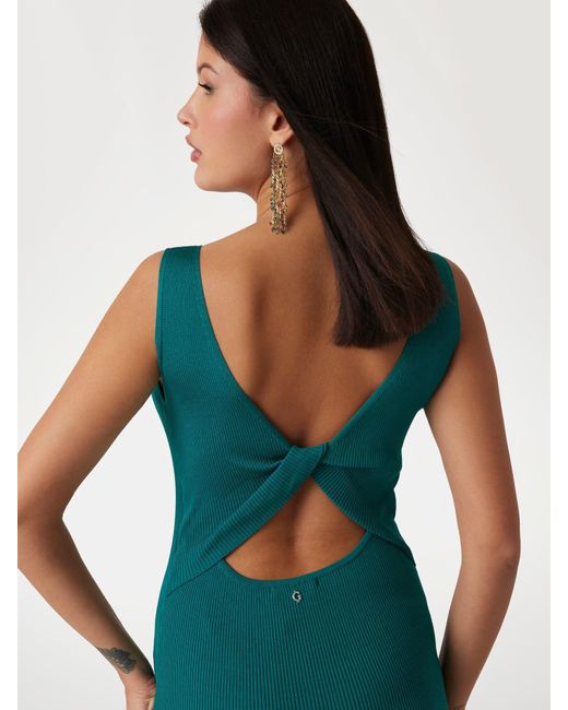 Guess Green Strickkleid