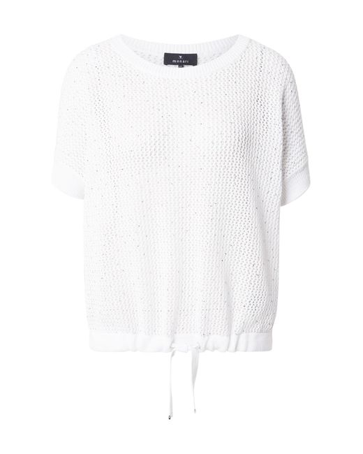 Monari White Pullover