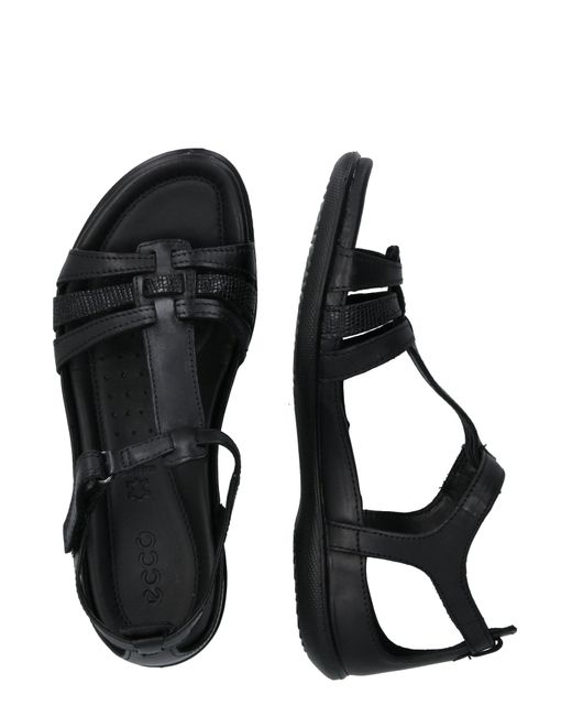 Ecco Black Sandale Flash