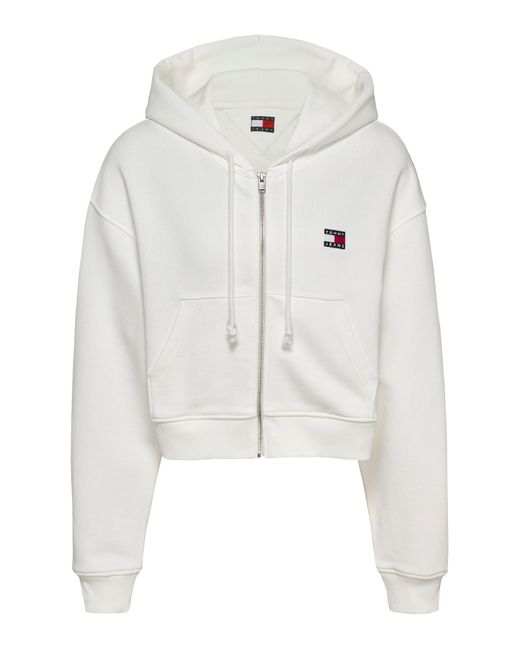 Tommy Hilfiger White Sweatjacke
