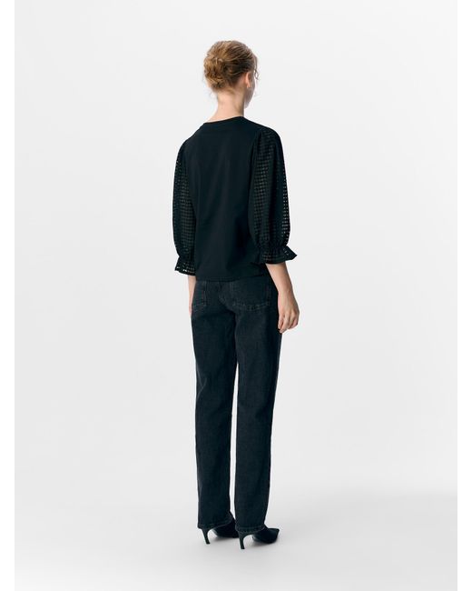 Object Black Shirt 'Objelia'