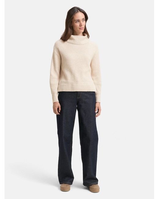 Tom Tailor White Pullover