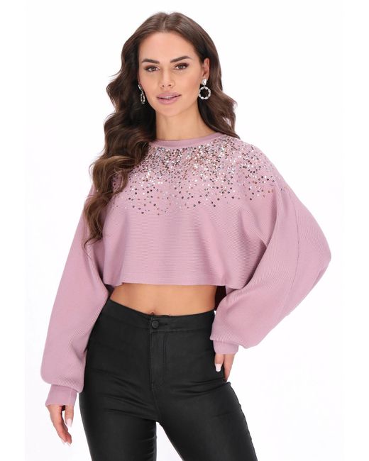 faina Pink Pullover