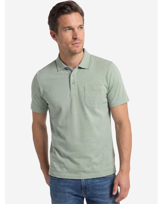 Redmond Shirt Basic in Green für Herren