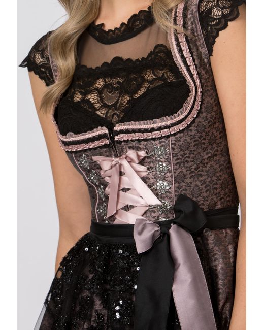 Stockerpoint Black Dirndl Finja
