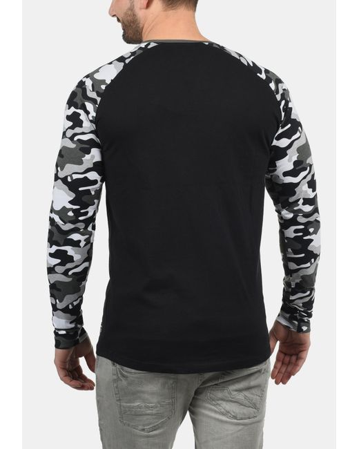 Solid Shirt Cajus in Black für Herren
