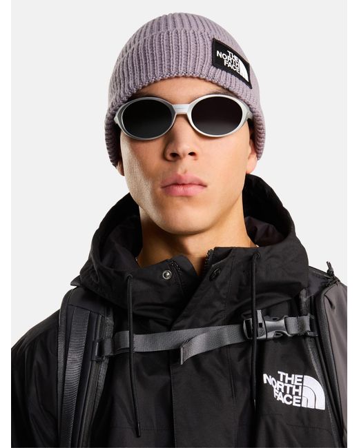 The North Face Purple Beanie