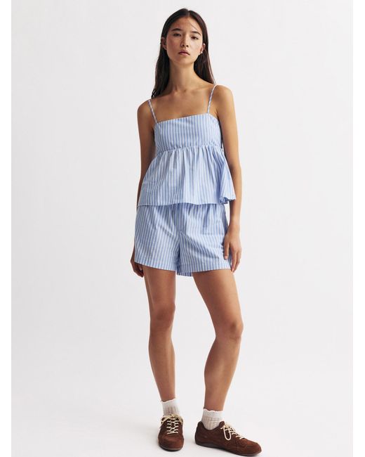 Pull&Bear Blue Top Pacific