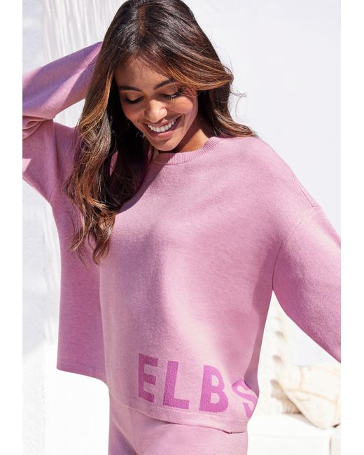 Elbsand Pink Pullover