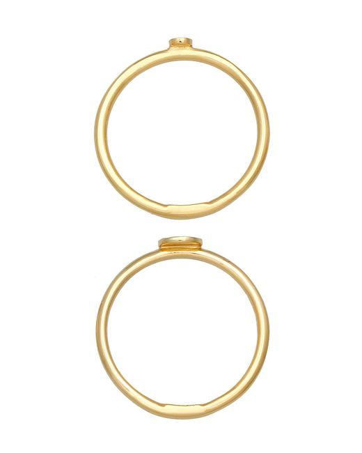 Elli Jewelry Metallic Ring Set