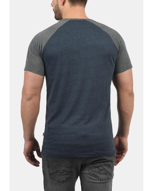 Solid Shirt Bastian in Blue für Herren