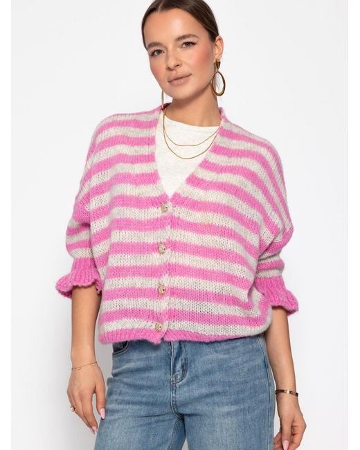 SassyClassy Pink Strickjacke