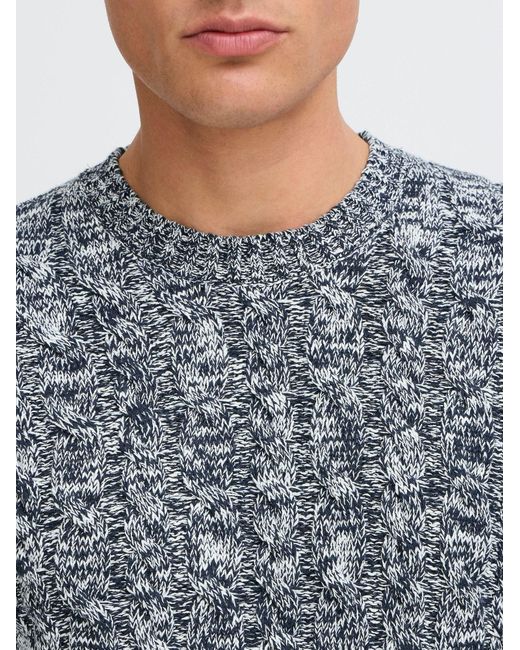 Solid Pullover Sdricco in Blue für Herren