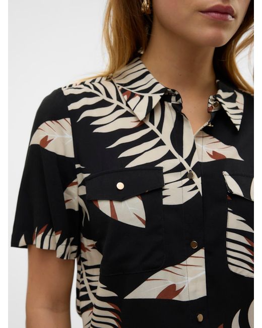 Vero Moda Black Bluse 'Vmeasy Joy'