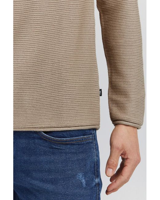Solid Pullover in Brown für Herren