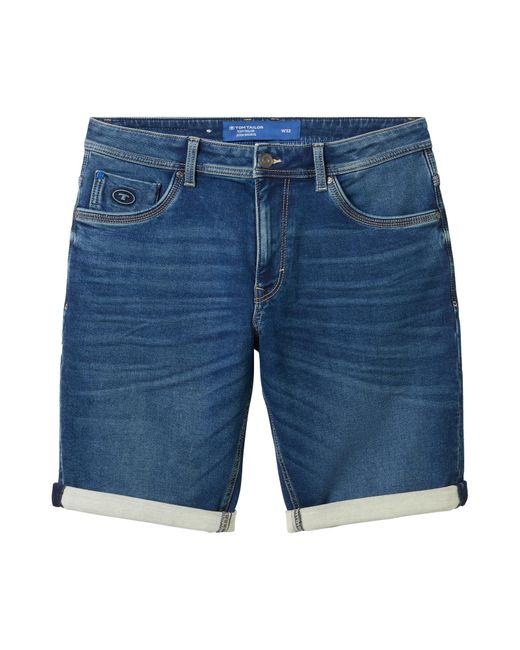 Tom Tailor Shorts 'josh' in Blue für Herren