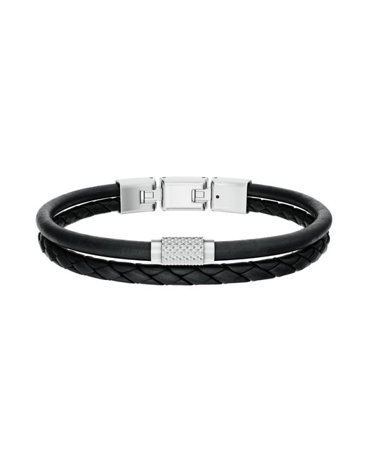Fossil Armband Machine in Black für Herren