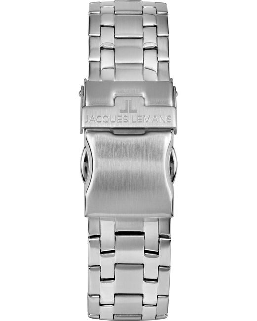 Jacques Lemans Analoguhr in Gray für Herren