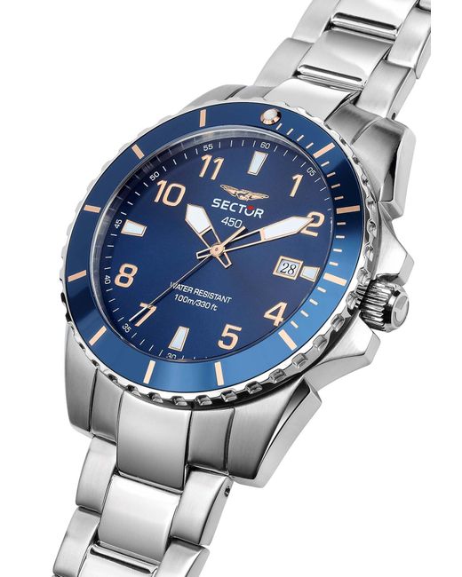 Sector Uhr in Blue für Herren