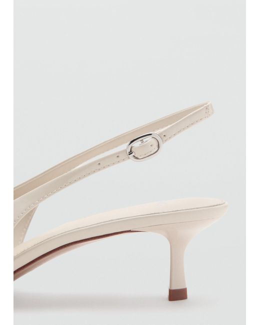 Mango White Slingpumps Circo