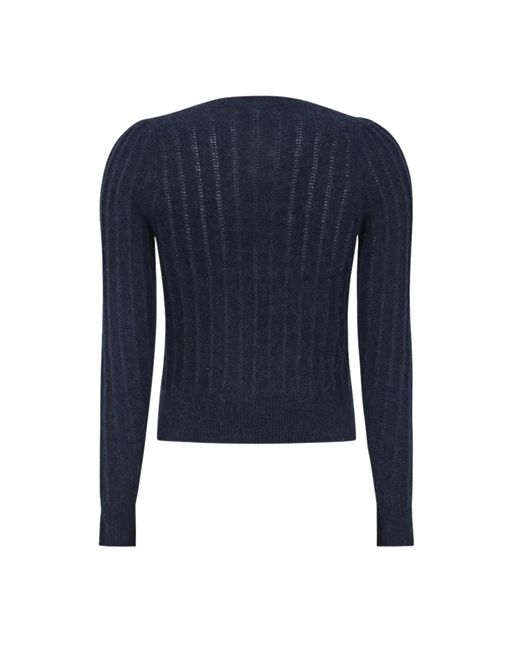 SOFT REBELS Blue Pullover Srtones