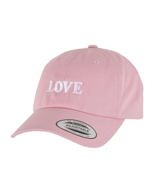 Mister Tee Cap in Pink für Herren