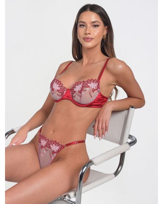Carré Chic Red Carr Chic Wäsche-Sets