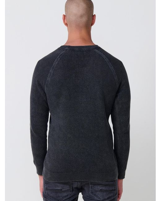 Koröshi Strickpullover in Blue für Herren