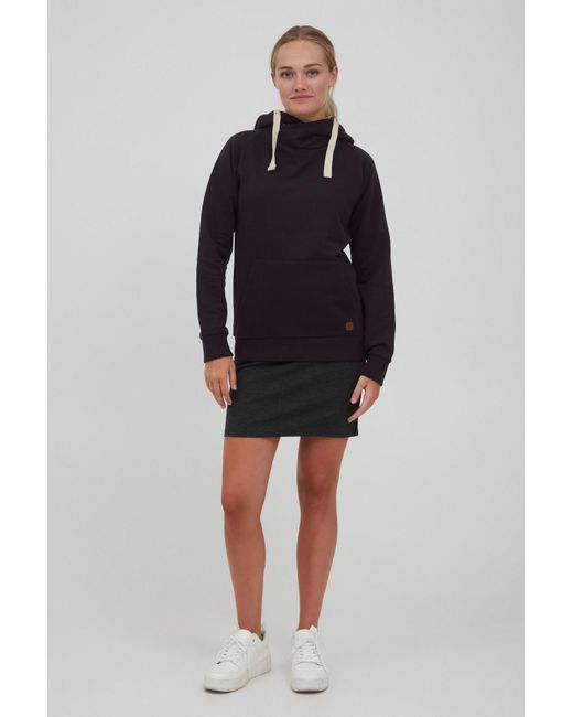 Oxmo Black Hoodie 'julia pile'