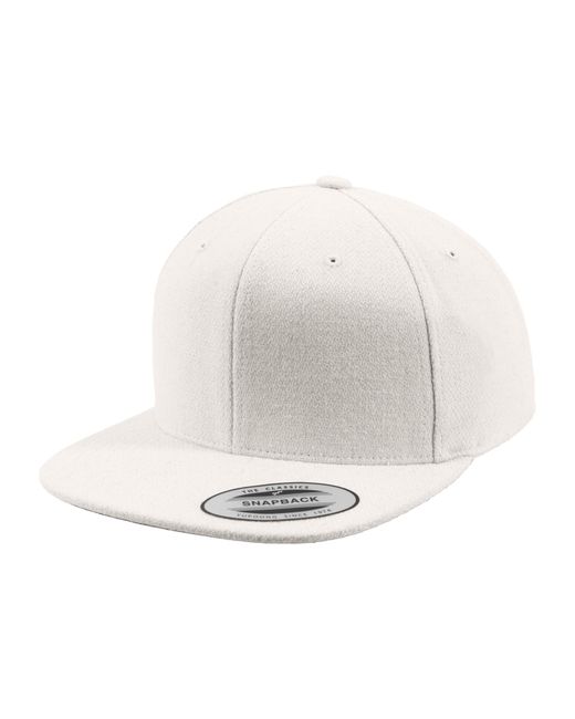 Flexfit White Cap Melton