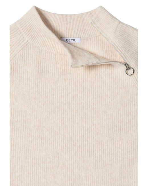 Cecil White Pullover