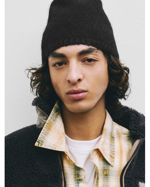 Pull&Bear Mütze in Black für Herren