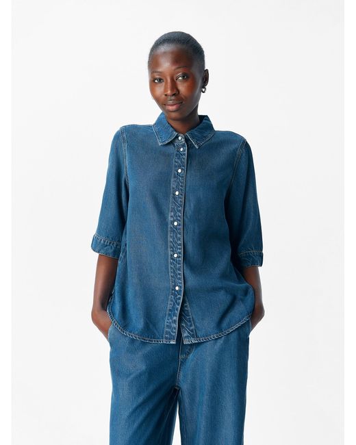 Object Blue Bluse Objframe